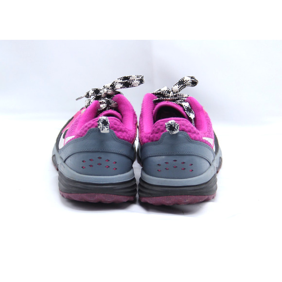 Nike Dual Fusion Trail Shoes Women Size 9.5 Black Purple Running 652869-011 - Picture 2 of 7